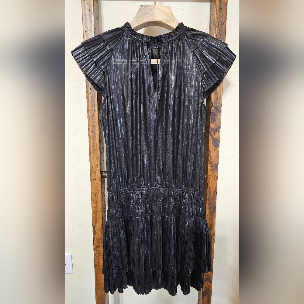 Current Air Zoey pleated mini dress
